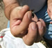 Male stinging behavior