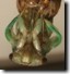 Cicada secured by cuticular strands.
