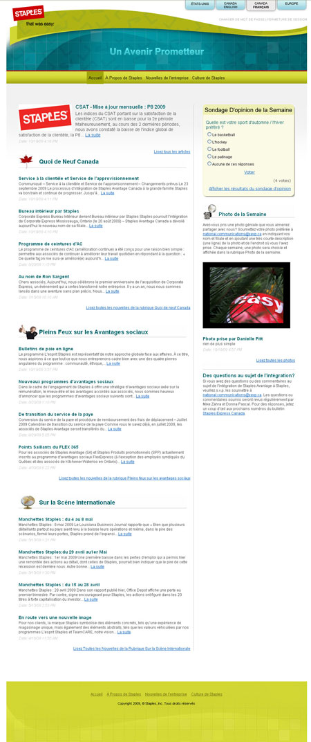 Canada English Home Page Canada English Home Page