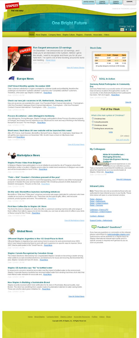 Europe Home Page Europe Home Page