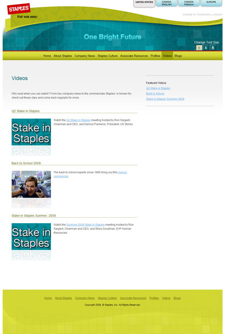 A Flash Video Landing Page A Flash Video Landing Page
